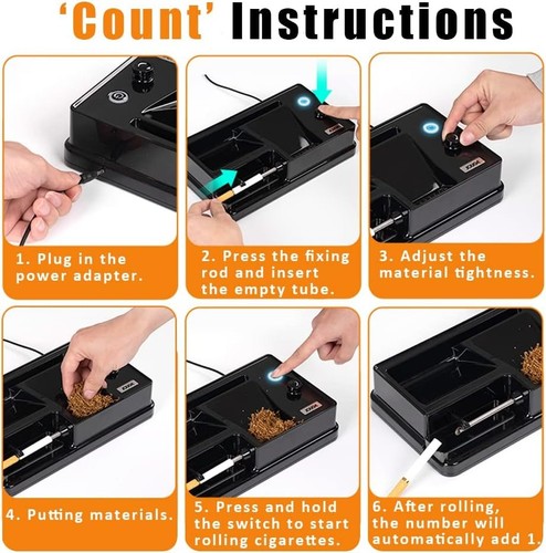Electric cigarette rolling - electric,